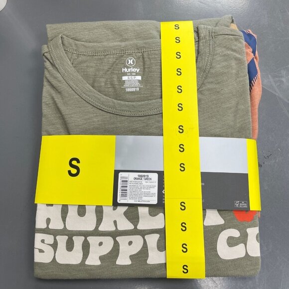 NEW Hurley Men's S 2-Pack Graphic Tee Shirt Classic Fit - Picture 4 of 6